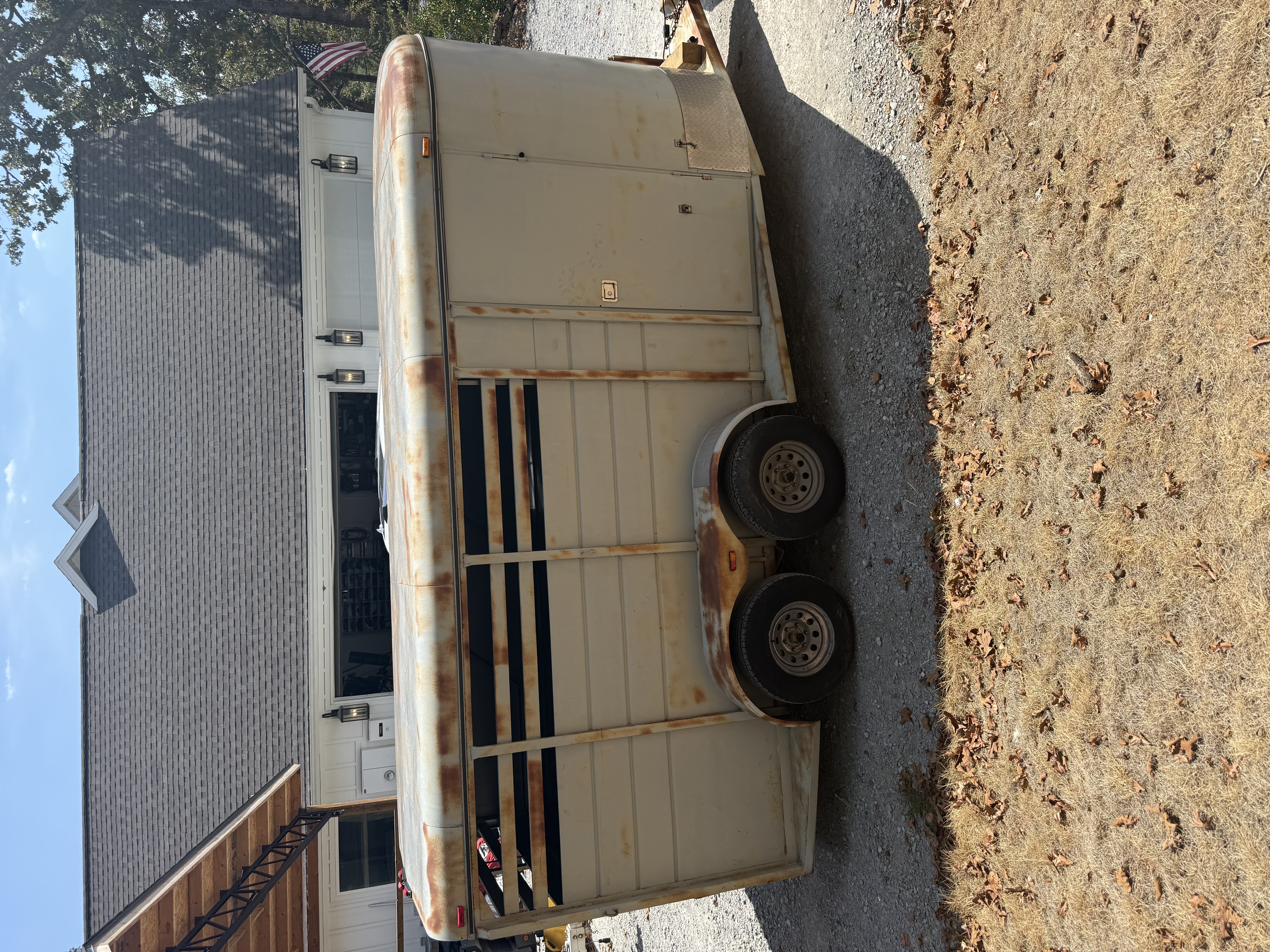 16ft Horse Slant Trailer