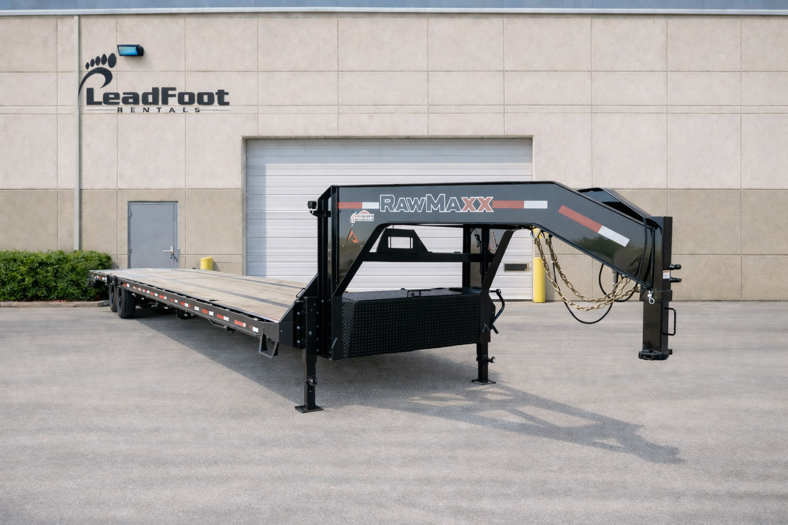 36ft Gooseneck Deckover