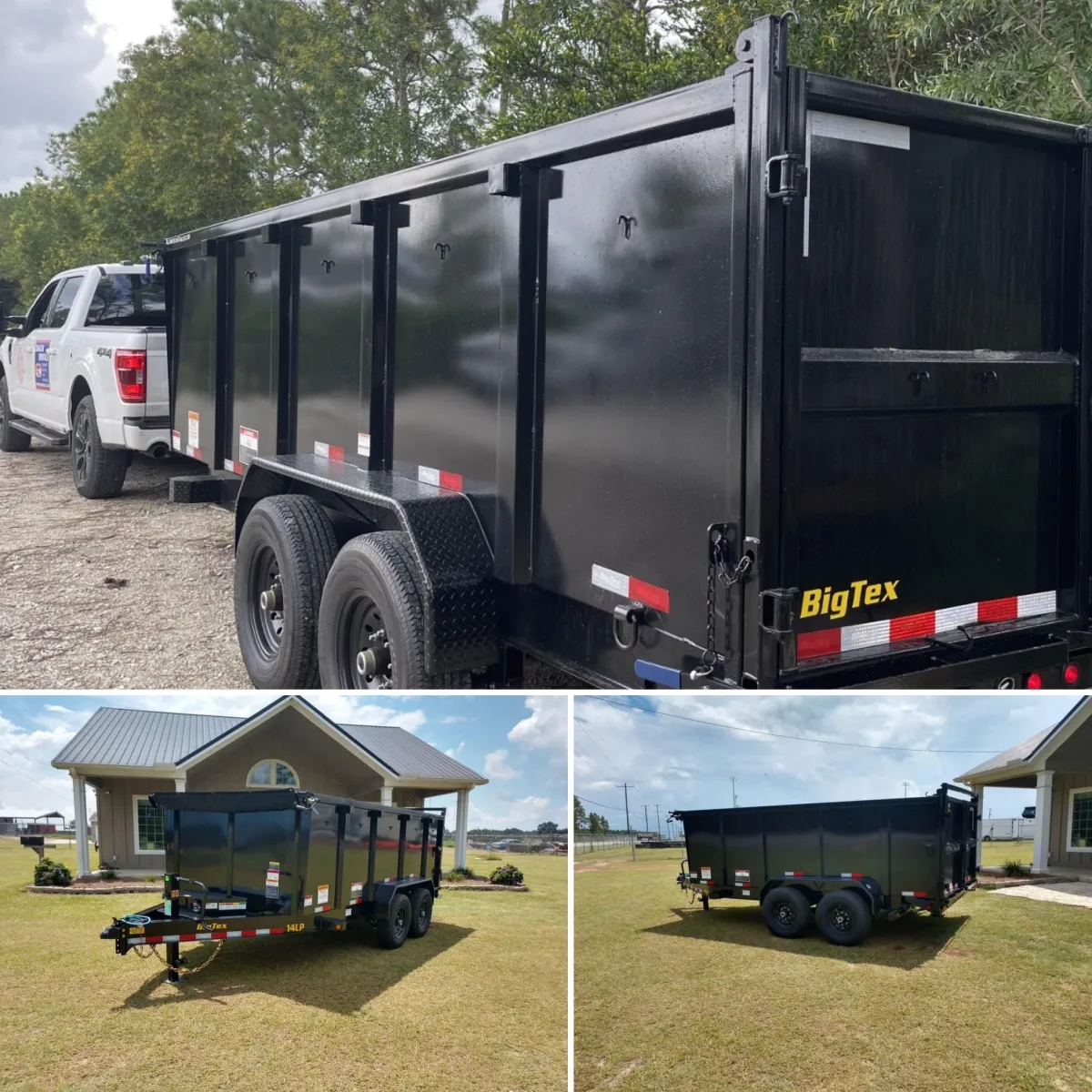 7x16 ft - 15yd Dump Trailer