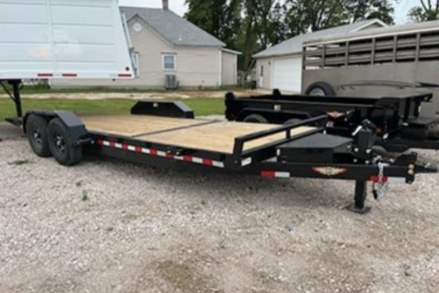 21 Ft T/A Tilt Deck Trailer