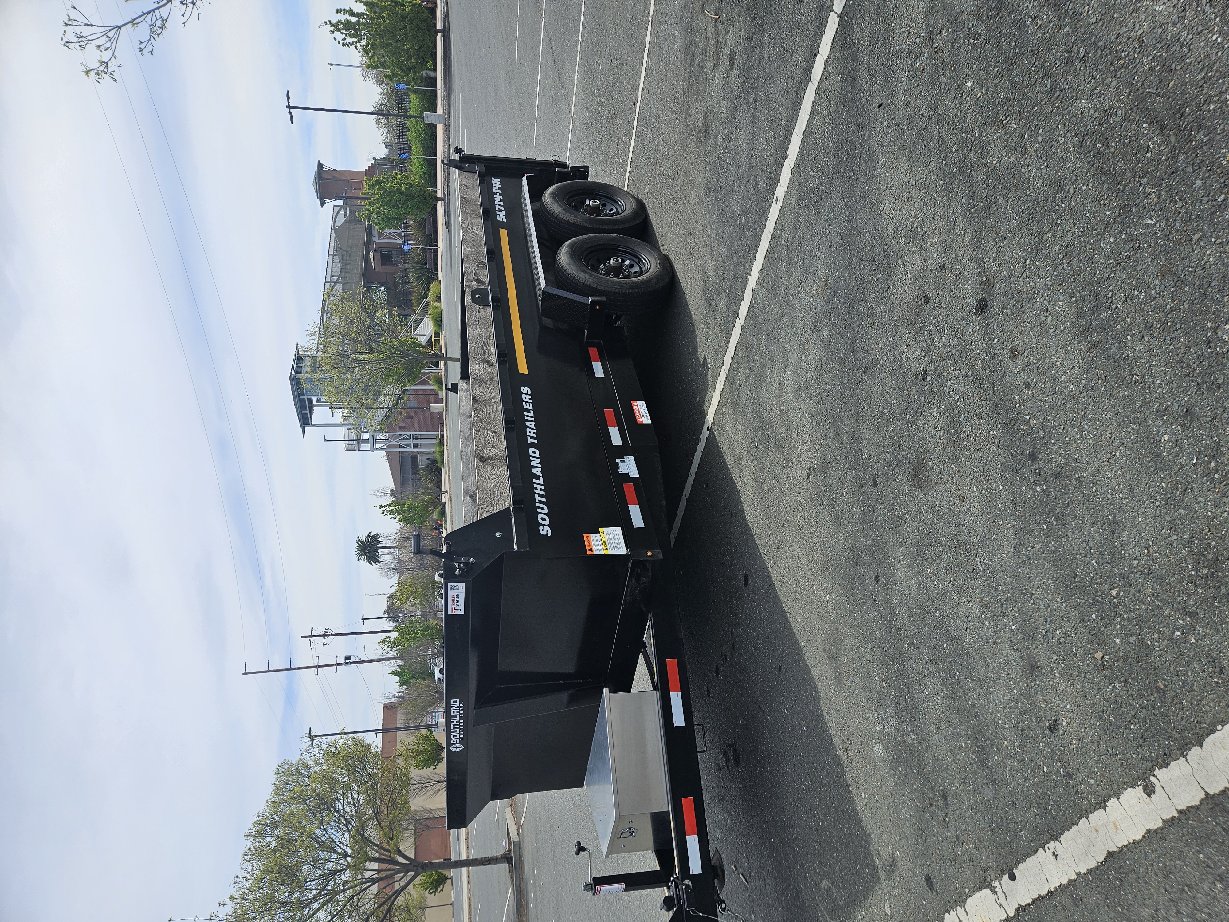 14' Dump Trailer - 7 Yard