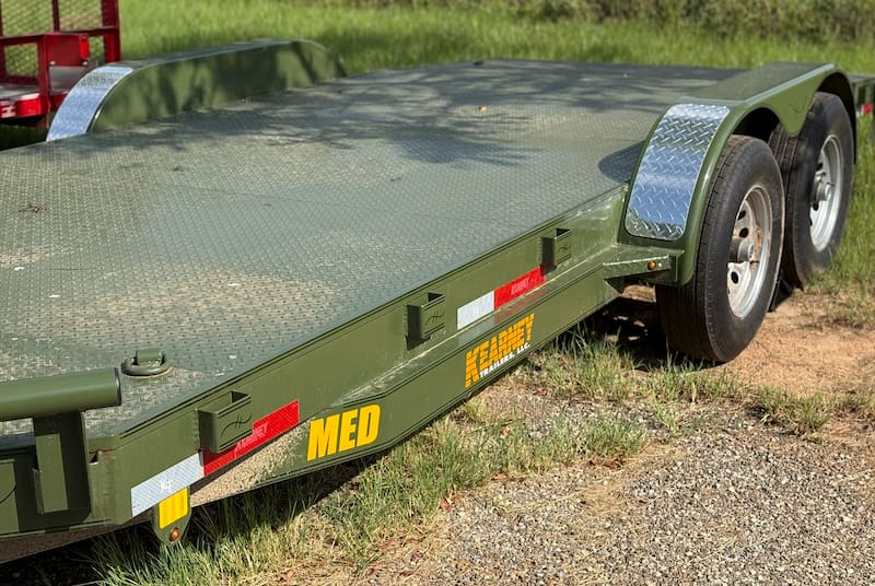 18' steel car hauler trailer for rent in Lindale, TX