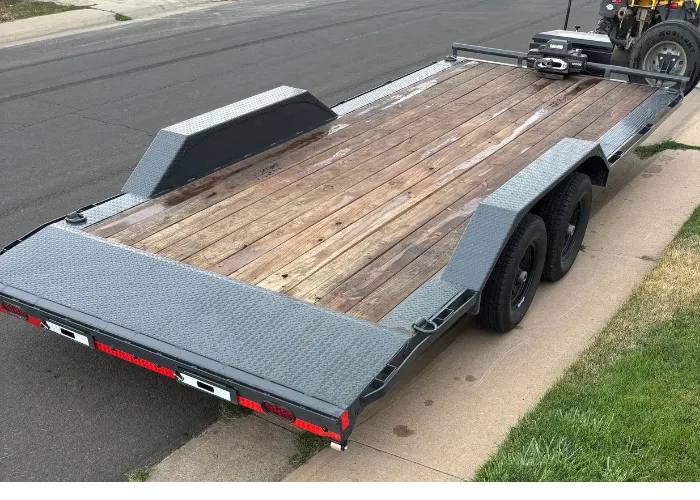20ft Drive Over Car Hauler #2