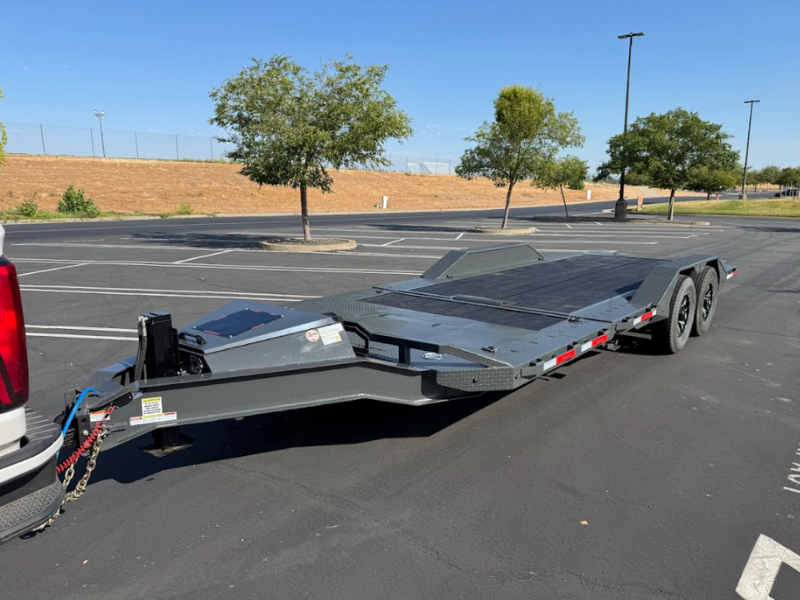 22' Gravity Tilt Car Hauler with DOF