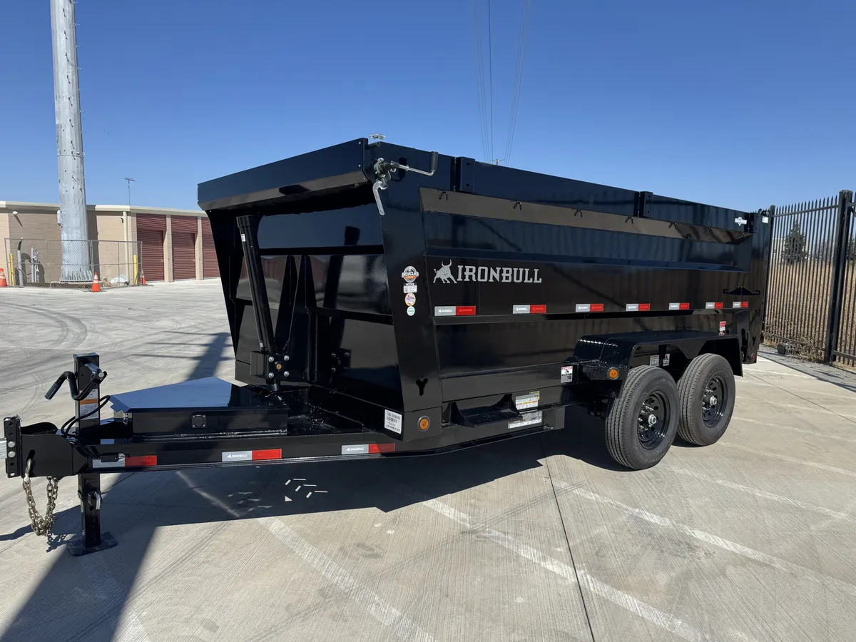 14' Dump Trailer w/ 4' Tall Walls