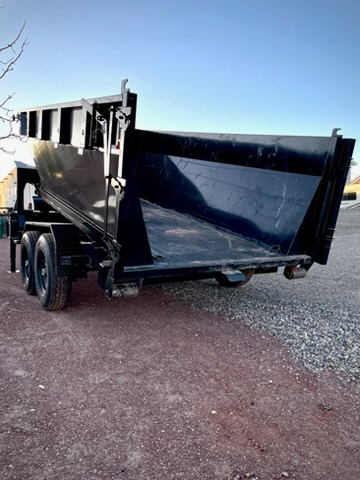 Open-top container with interior liner
