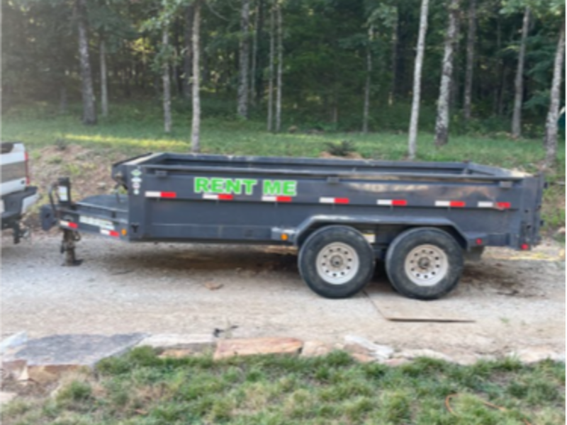 7 Cubic Yards Dump Trailer