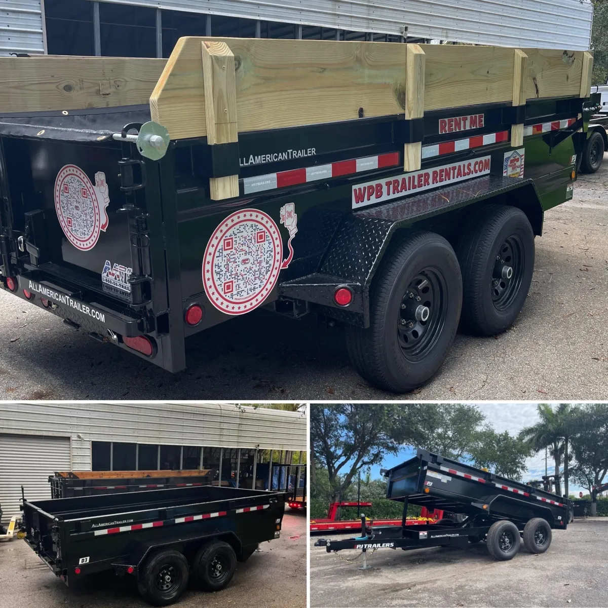 6.5x12 ft - 8yd Dump Trailer