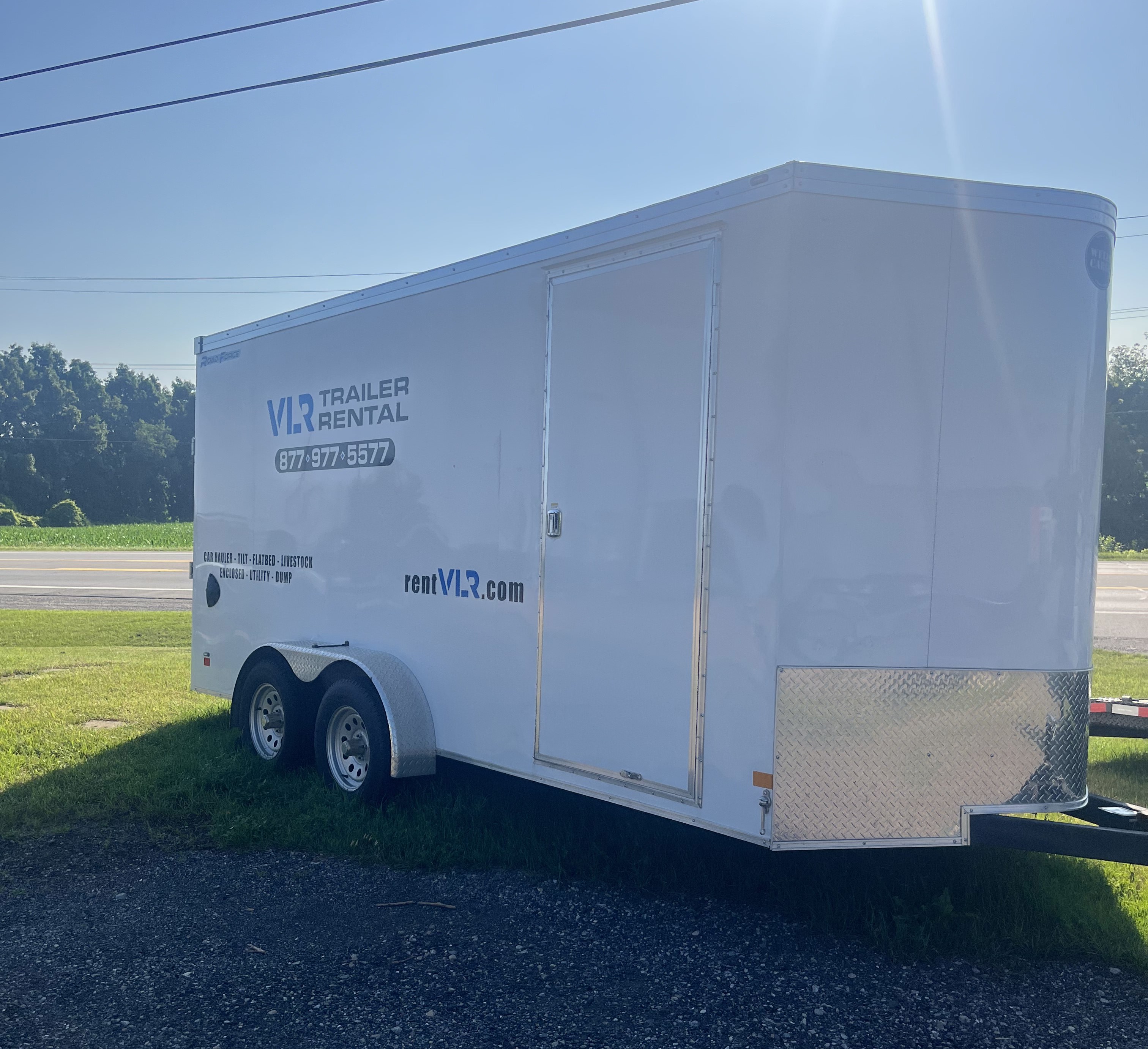 7x16 Enclosed Trailer