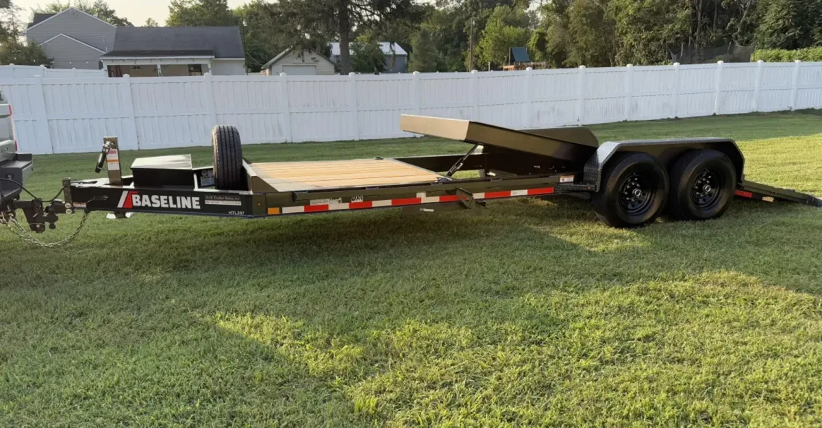 82x22ft 2026 Baseline HTL207 Equipment Tilt Trailer