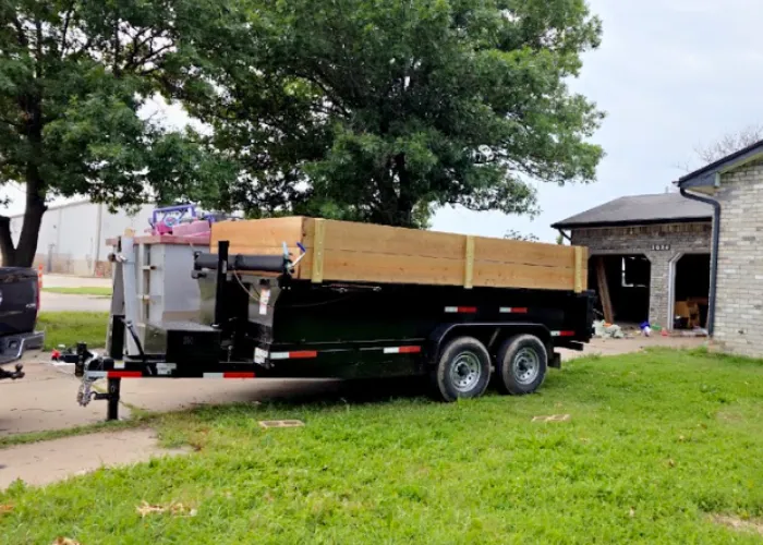 15 yard U-Fill-It dump trailer delivered in Wichita, KS