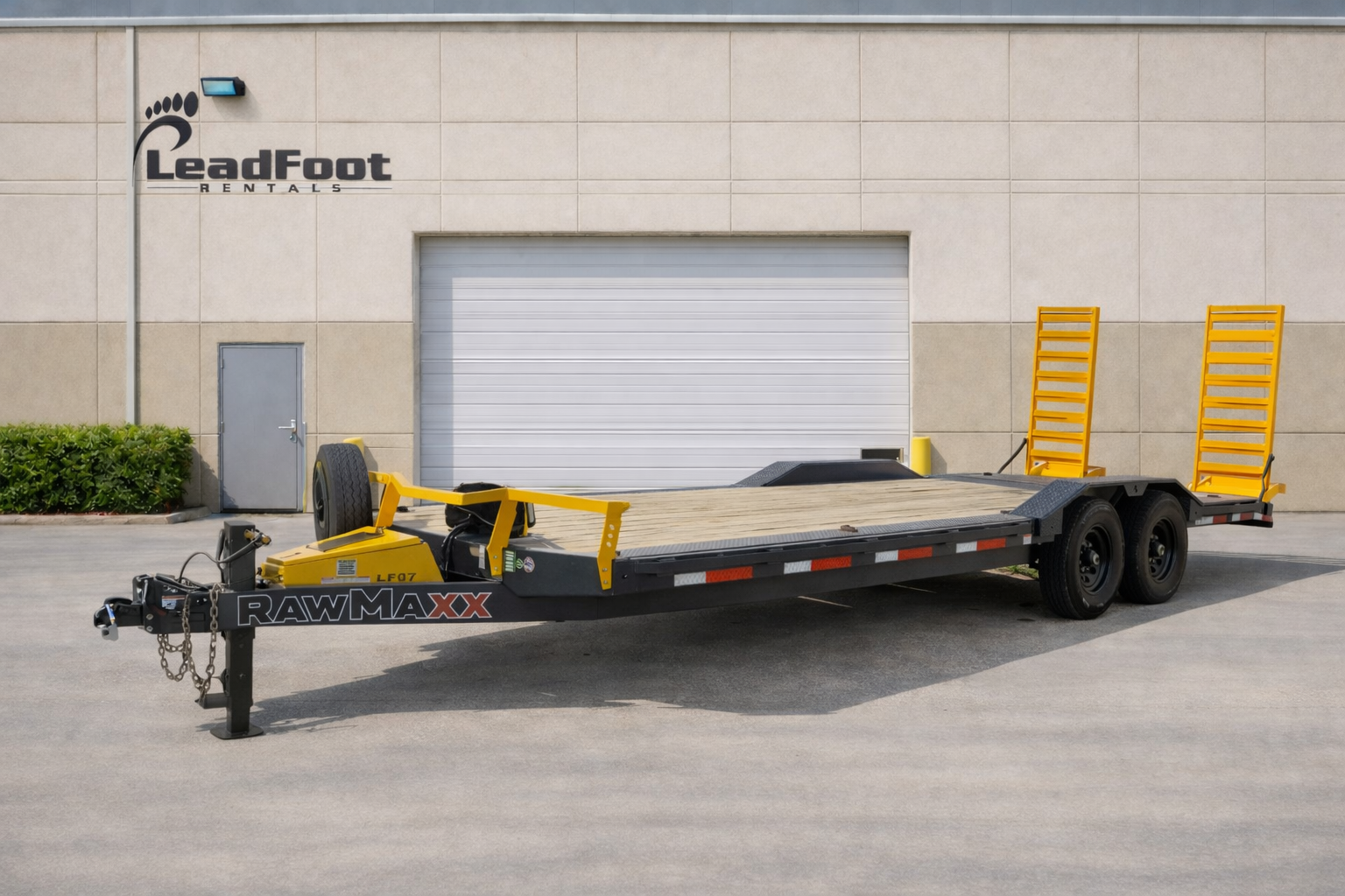 24ft Equipment Trailer