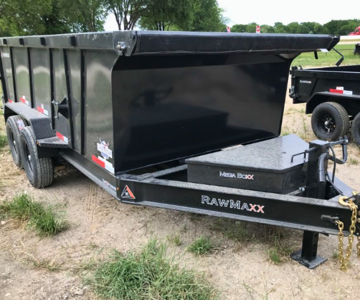 7x14 RawMaxx Dump Trailer