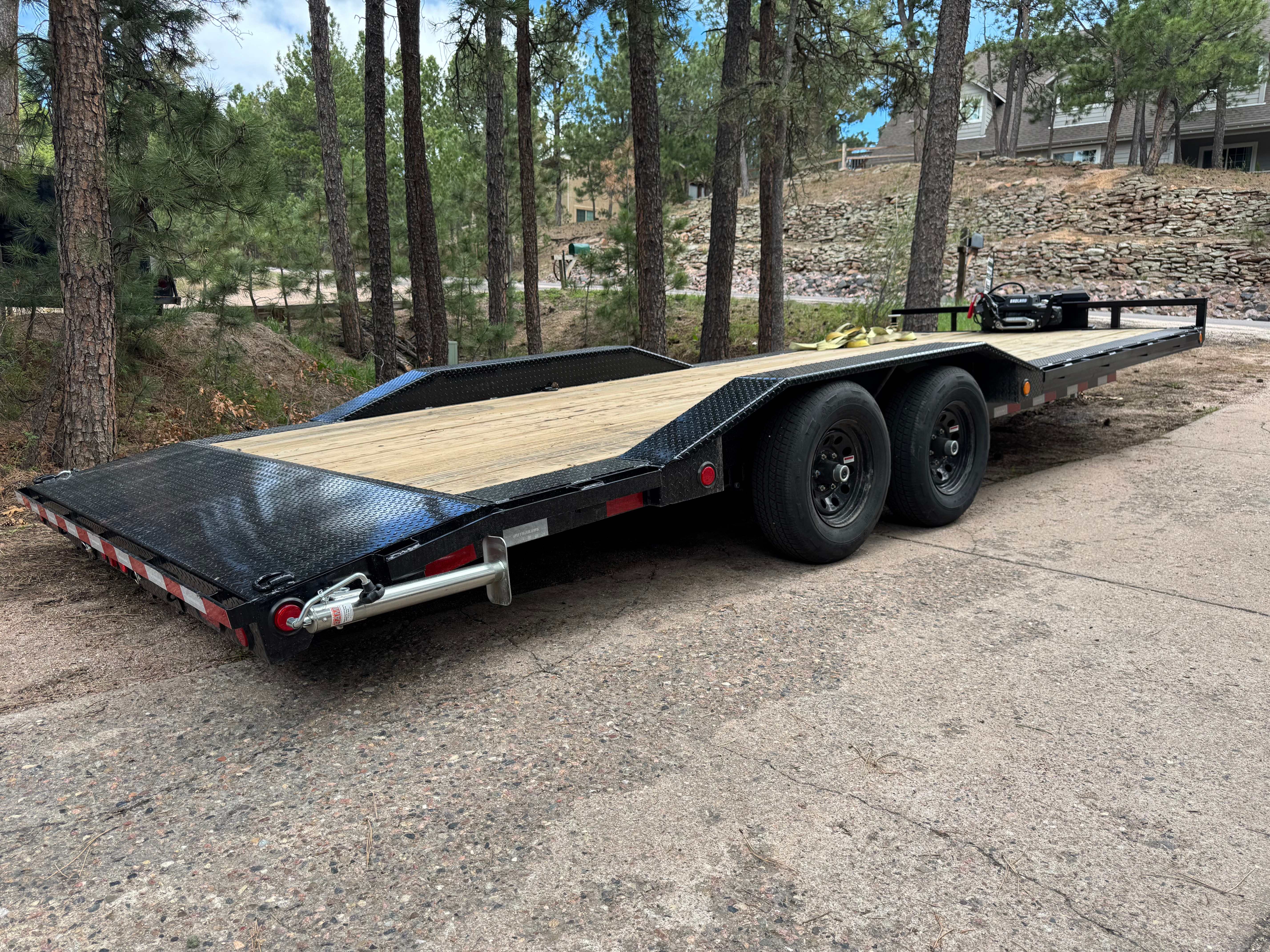 Super Wide 22' Car Hauler